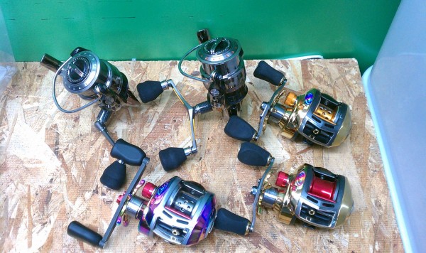 アブガルシア　オーロラ　アカツキ×2　ネオス×2　入荷しました。（茨木店）